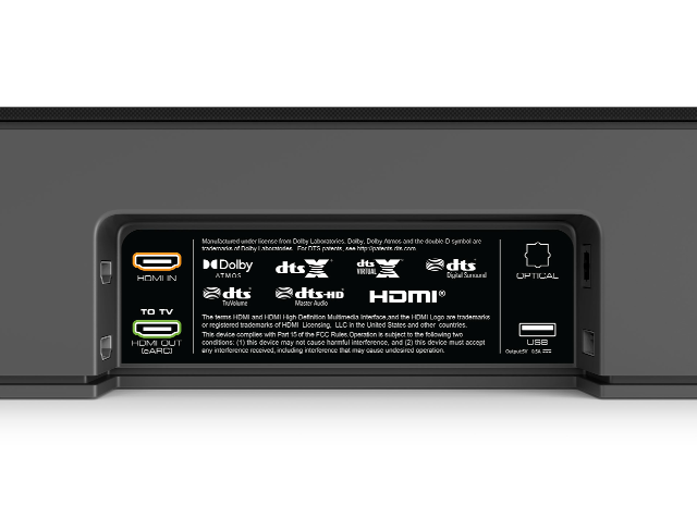 Vizio sound bar shops atmos